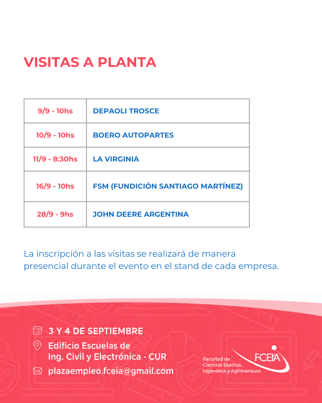 visitas plantas
